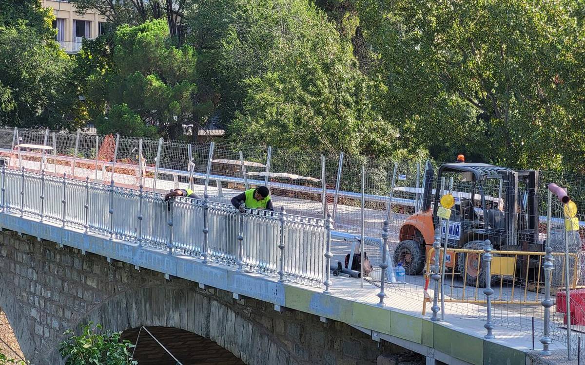 El Pont de Sant Francesc reobrirà al trànsit aquest divendres després de vuit mesos d'obres