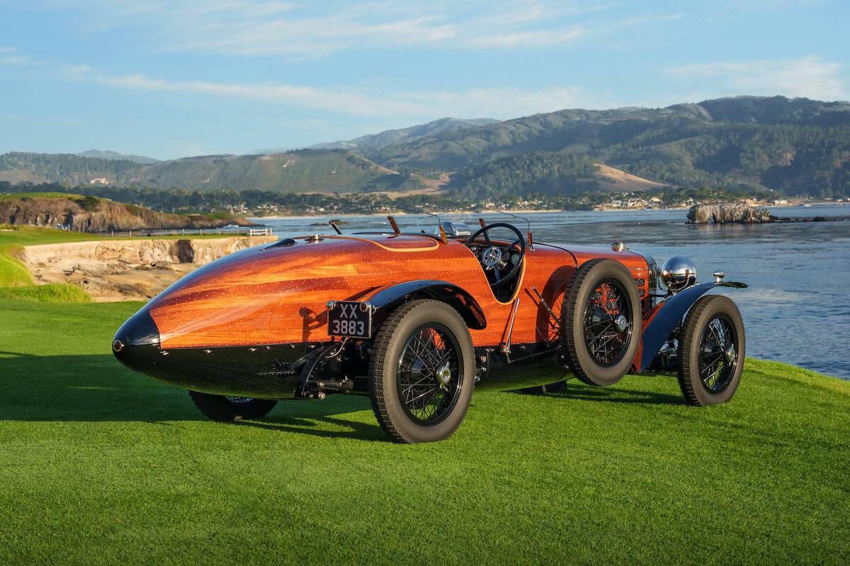 L'aerodinàmica de l'Hispano Suiza H6C Torpedo  - Pebble Beach Concours d'Elegance