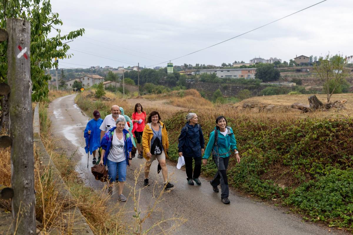 La Caminada popular al Vinyet de Solsona, una de les cites prèvies de la Festa Major més participades
