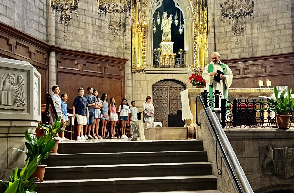 La Parròquia de Cardona acomiada Mn. Carles Pubill