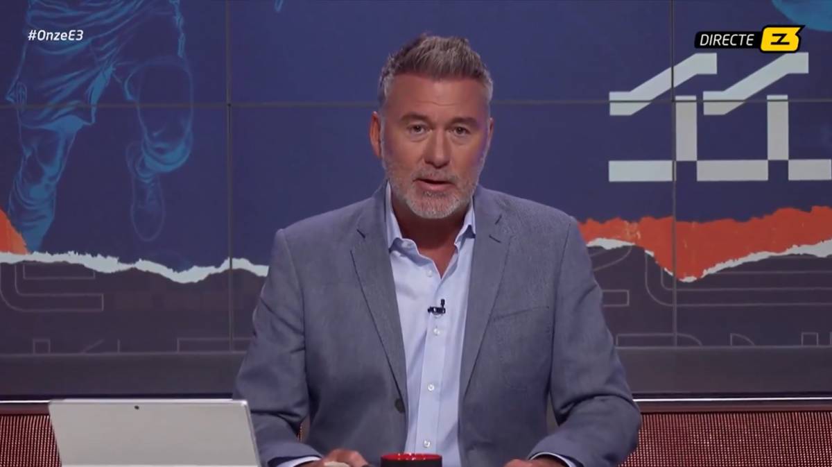 Emotiu retorn de Xavi Valls a TV3: «Em van salvar la vida»