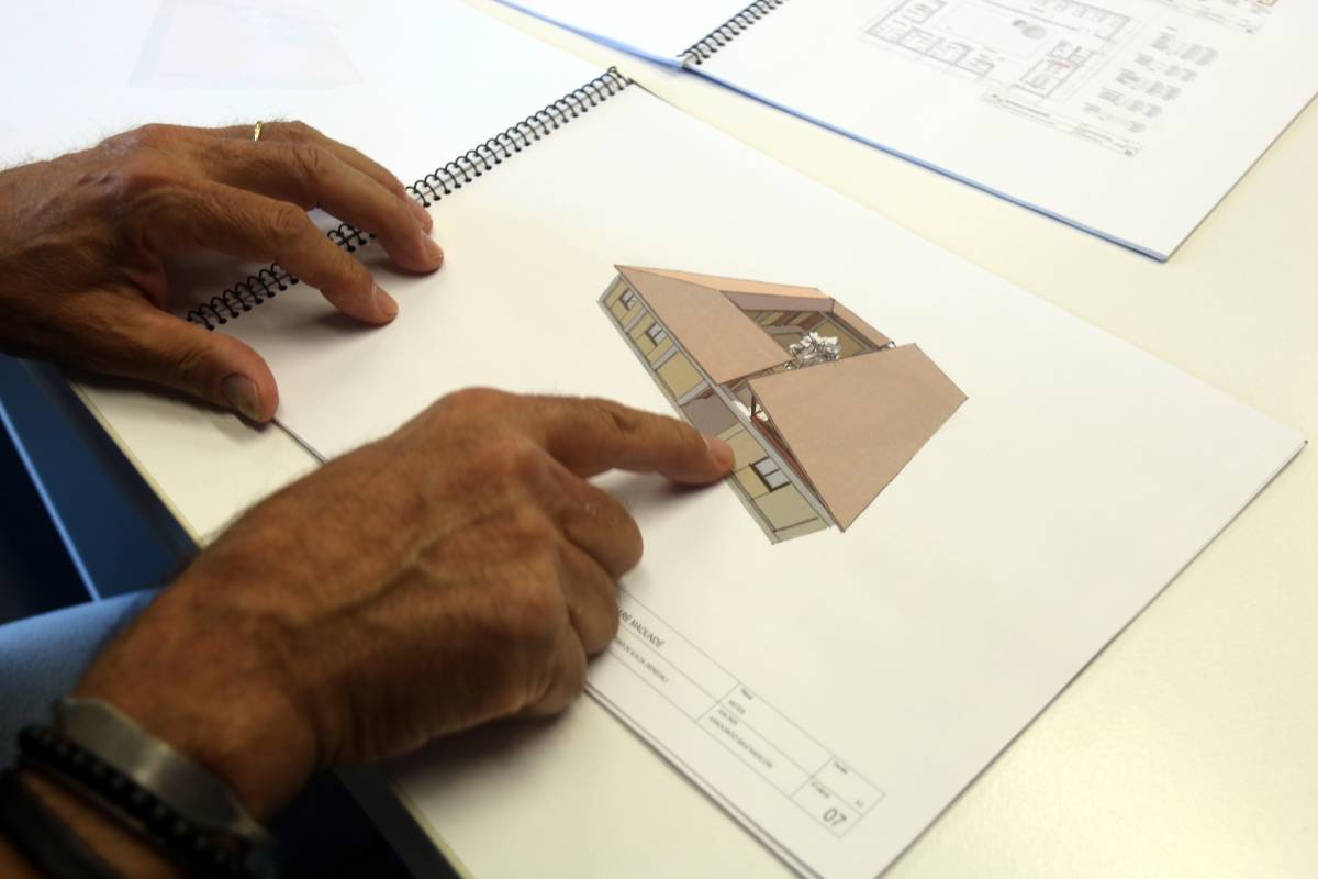 Una imatge del projecte de la maternitat que impulsa la ONG d`Arbúcies.