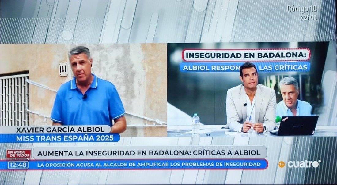 Un error de Cuatro acaba amb Albiol acusat de transfòbia