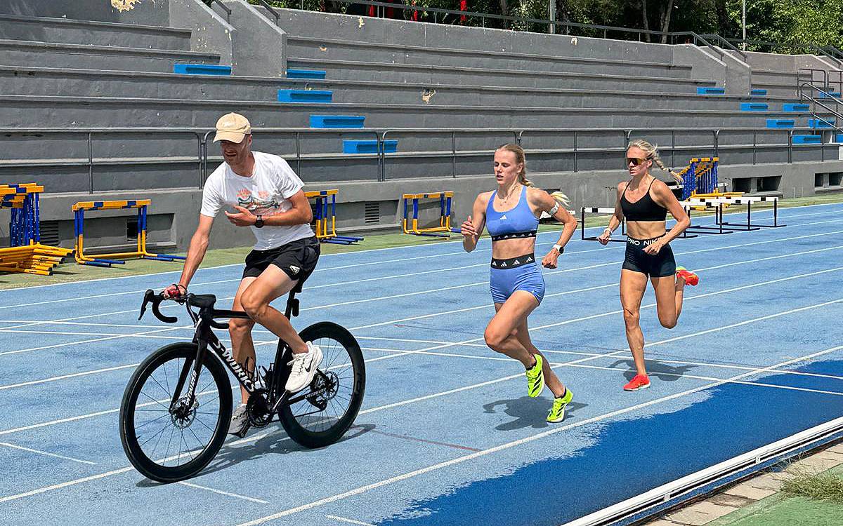 Atletes d'Alemanya i Finlàndia s'entrenen al Congost per preparar el Campionat del Món de Tòquio