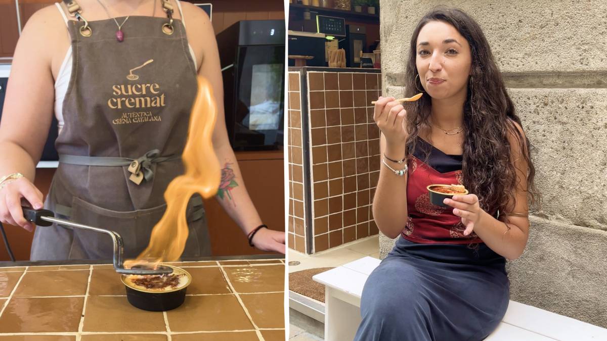 El «take away» de la cuina catalana: crema cremada per emportar al Born