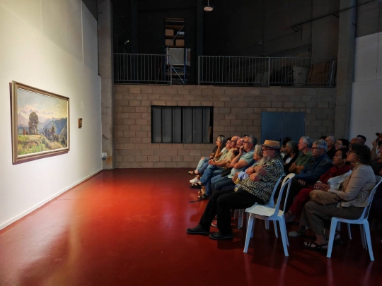 Una exposició ressegueix els artistes que han pintat Sant Hilari Sacalm