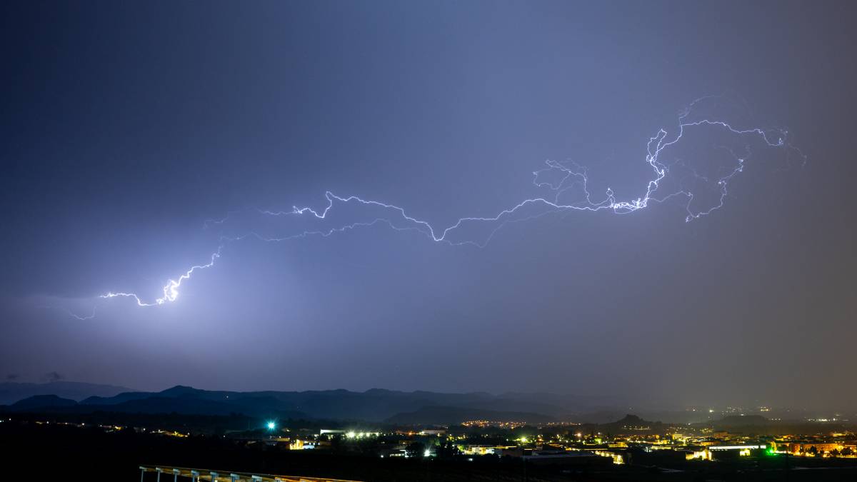 El Meteocat manté l'alerta per pluges i tempestes a 27 comarques