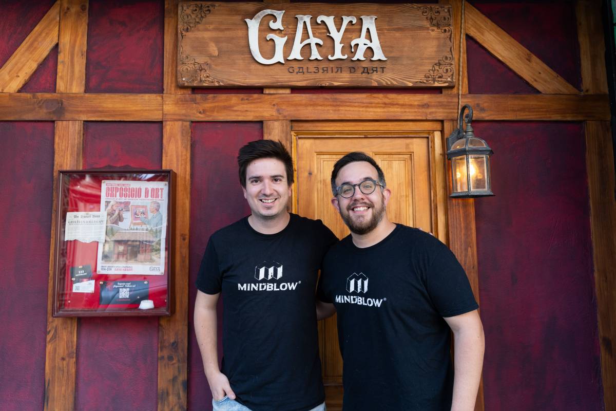 Verge i Forner treballen en una nova aventura de terror, al local del costat de `Gaya` - David Chao Verge i Forner treballen en una nova aventura de terror, al local del costat de `Gaya`