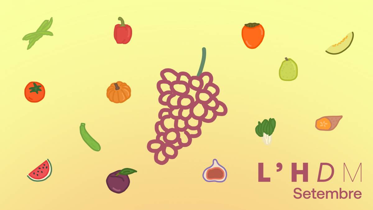 L'hort del mes: fruites i verdures del setembre