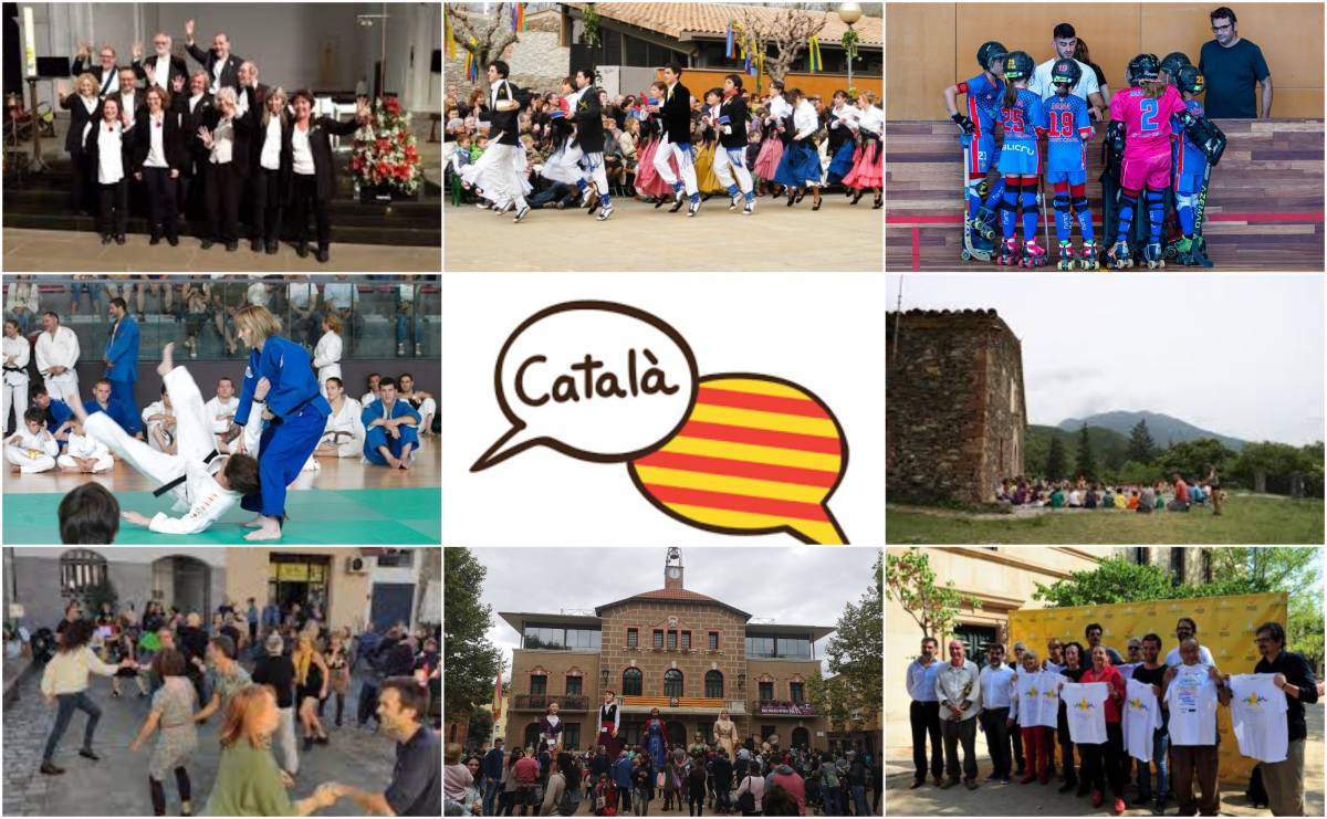 Més de vint entitats del Baix Montseny uneixen forces per defensar el català