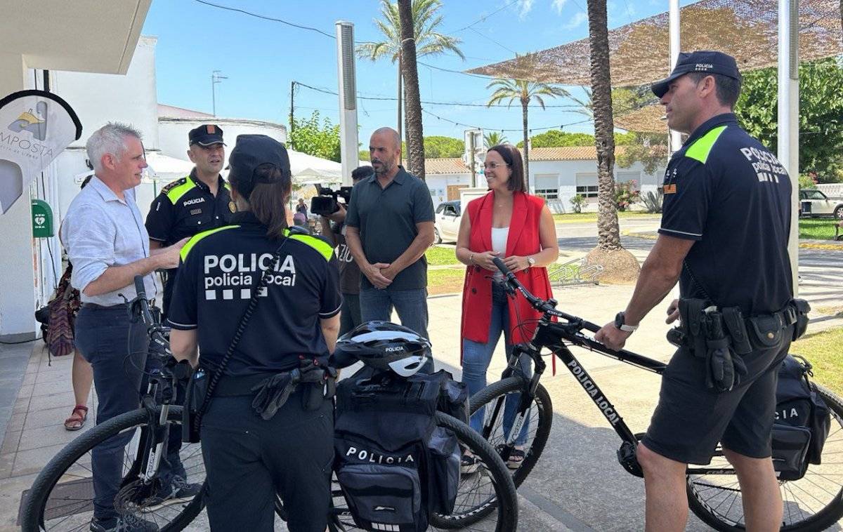La Policia Local d'Amposta tanca el pla especial de vigilància de platges amb 32 denúncies i 41 serveis atesos 