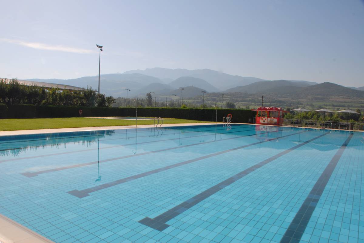 La piscina de la Seu d'Urgell en una imatge d'arxiu - Piscina La Seu