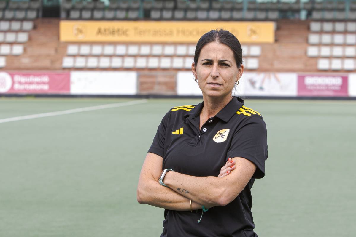 Sílvia Bonastre, aquest divendres al camp Josep Marquès - Lluís Clotet