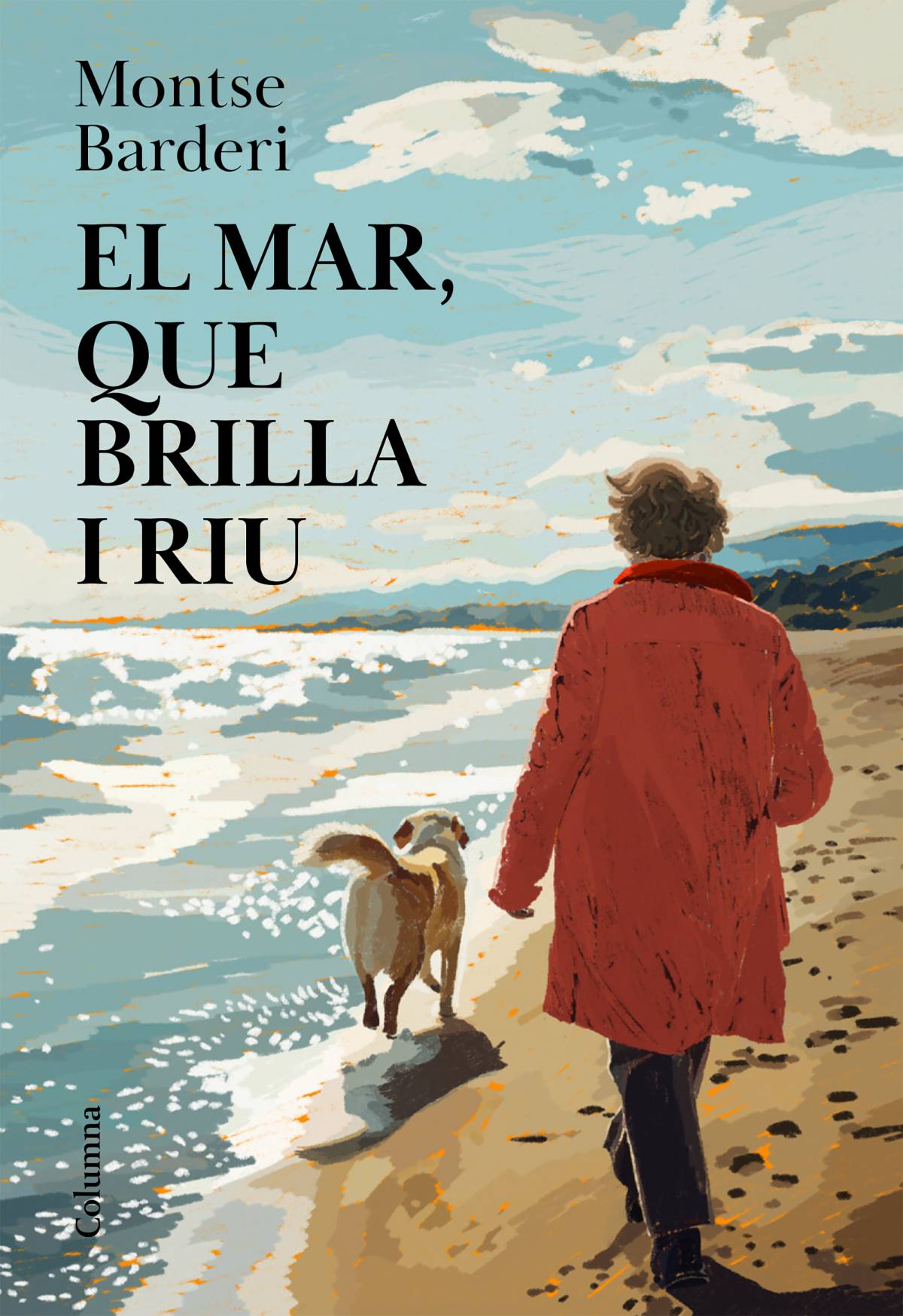 Portada d``El mar, que brilla i riu` - Portada d``El mar, que brilla i riu`