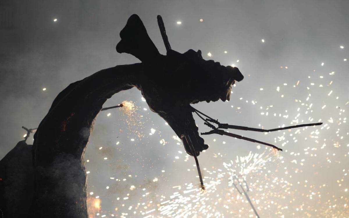 La Mostra del Correfoc de la Festa Major de Manresa 2025 en imatges