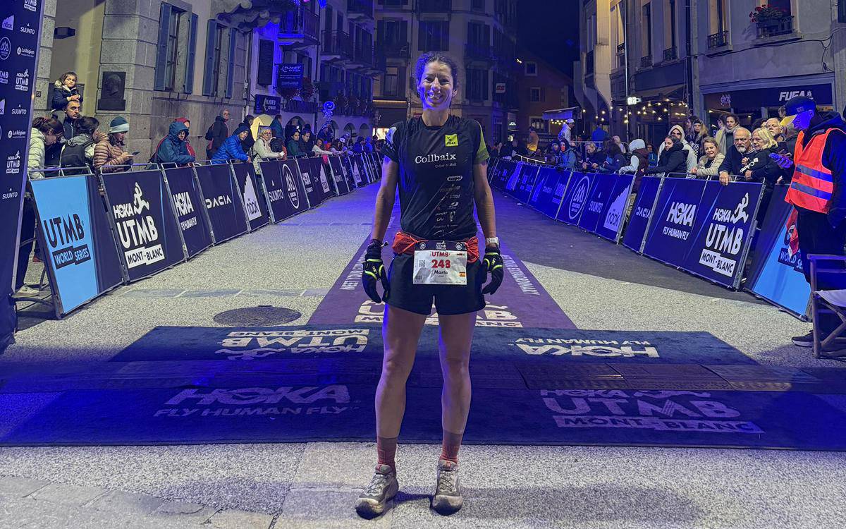 L'ultratrailer Marta Muixí brilla amb un Top30 històric a l'UTMB