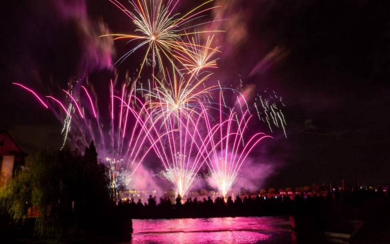 El Castell de Focs de la Festa Major de Manresa 2025 en imatges