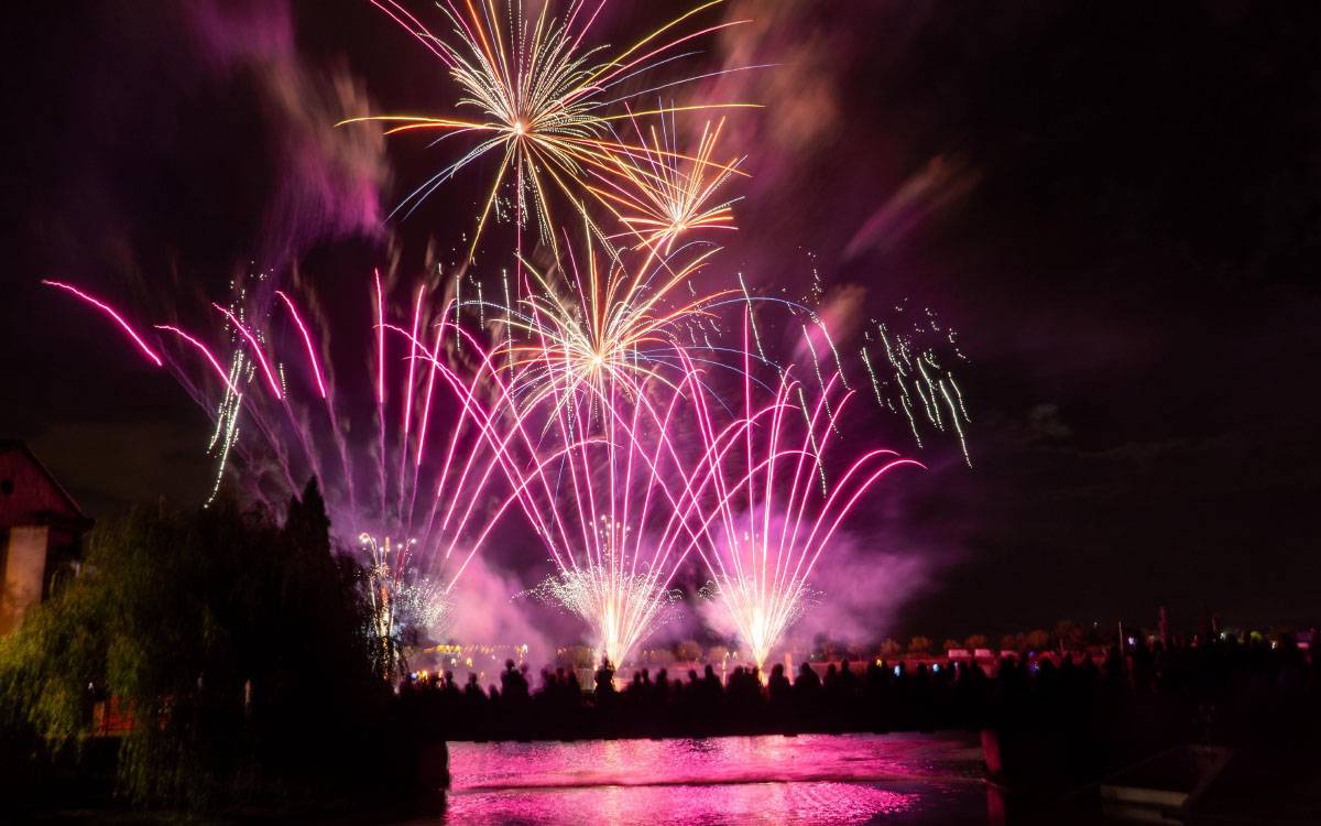 El Castell de Focs de la Festa Major de Manresa 2025 en imatges