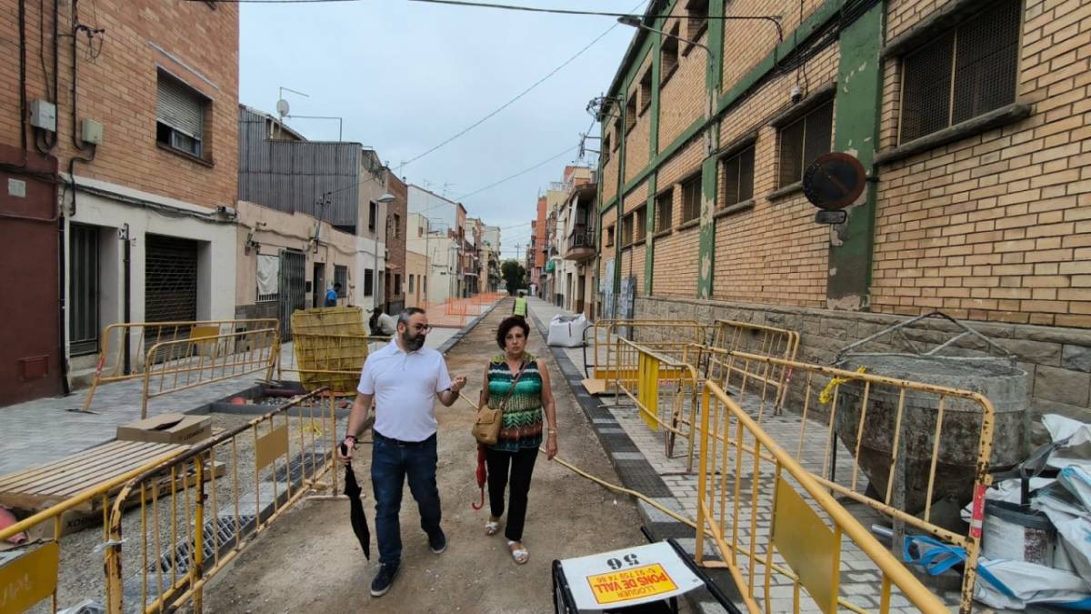 Obres als carrers de la Romànica - Cedida Obres als carrers de la Romànica