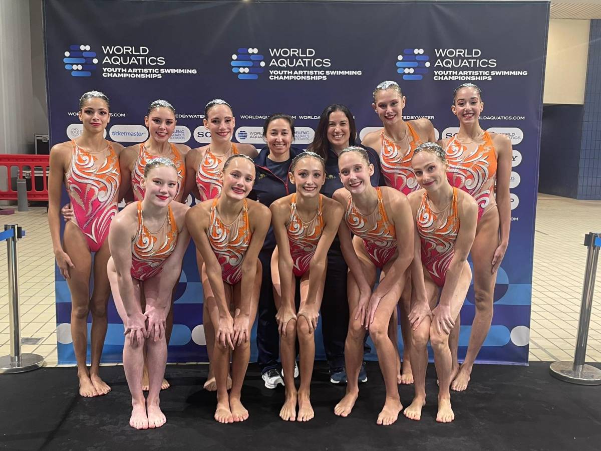 Una plata per als representants del CN Sabadell al Mundial infantil d'artística