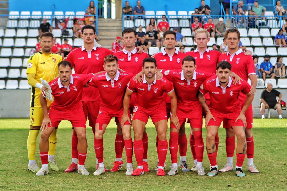 Onze inicial del Terrassa al Camp d'Esports - Marc Ferret - Terrassa FC
