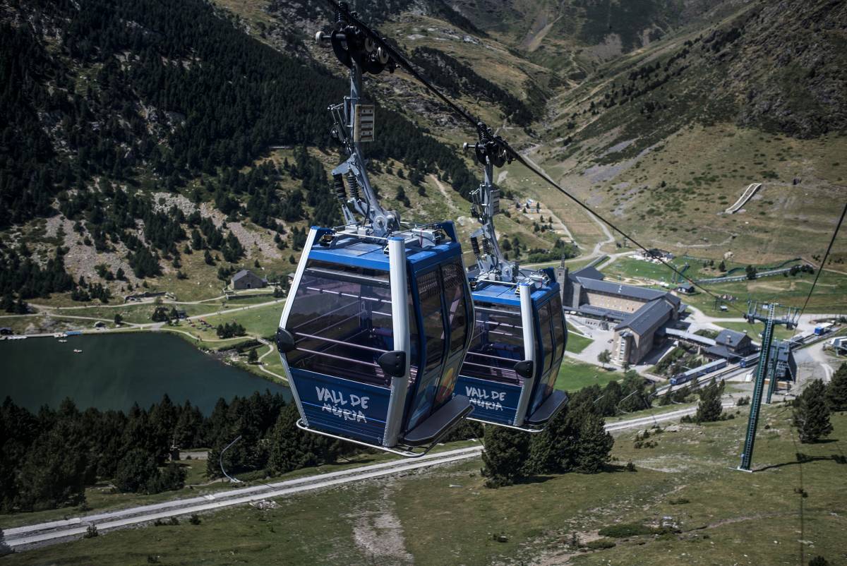Telefèric Coma del Clot a la Vall de Núria - Toni Grases Telefèric Coma del Clot a la Vall de Núria