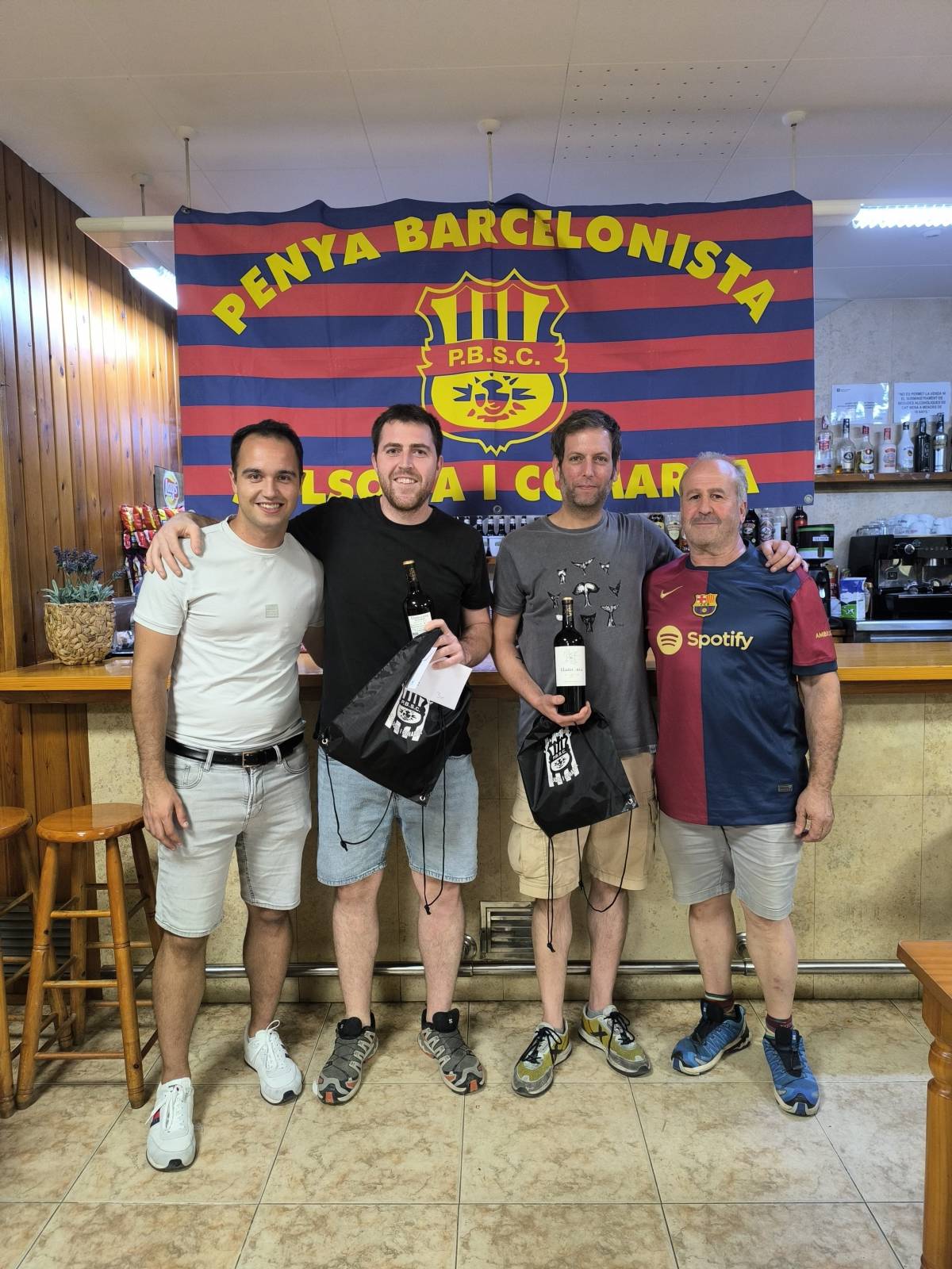 Classificats al Torneig de Botifarra de la Penya Barcelonista - Classificats al Torneig de Botifarra de la Penya Barcelonista
