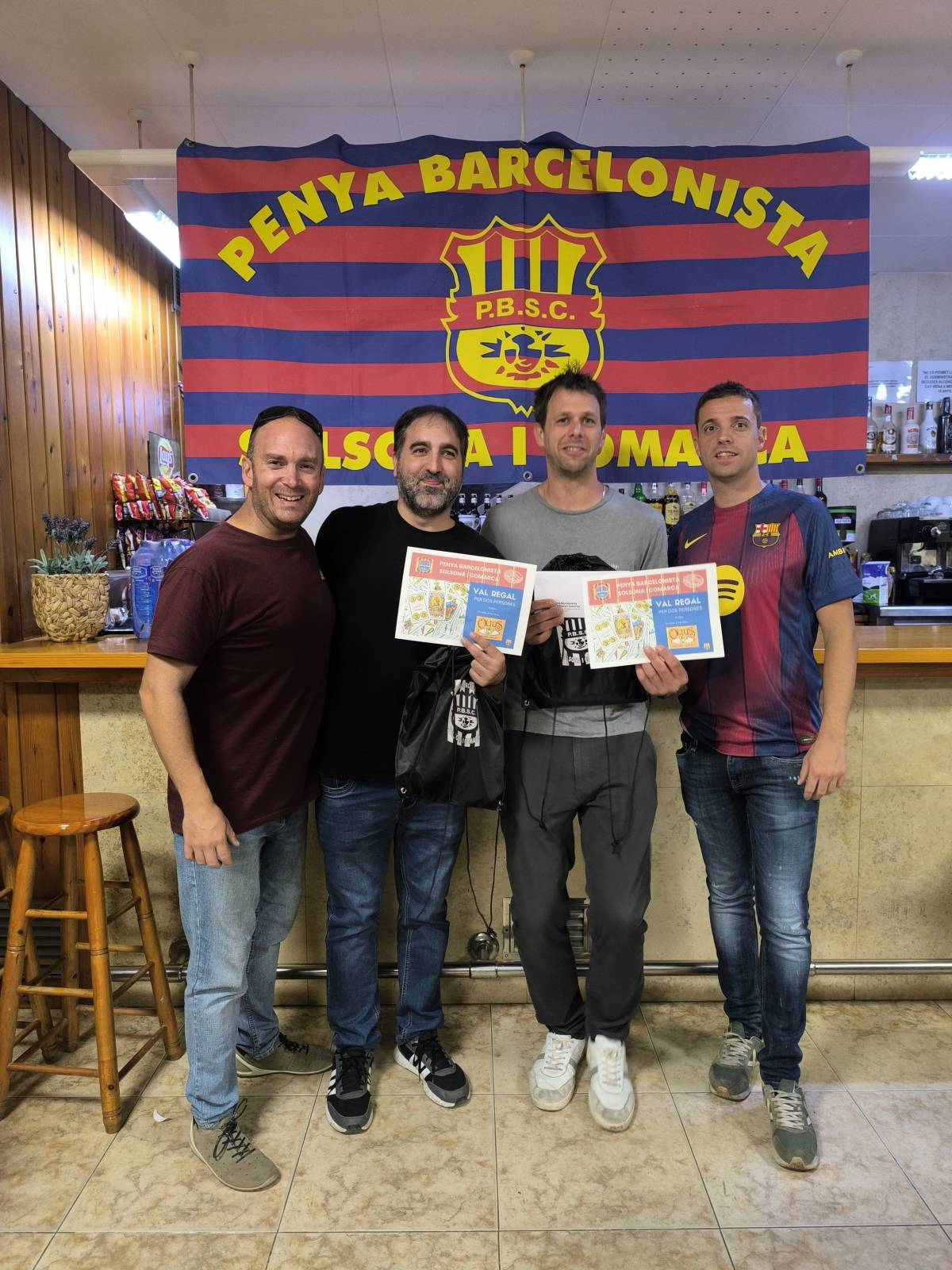Classificats al Torneig de Botifarra de la Penya Barcelonista - Classificats al Torneig de Botifarra de la Penya Barcelonista