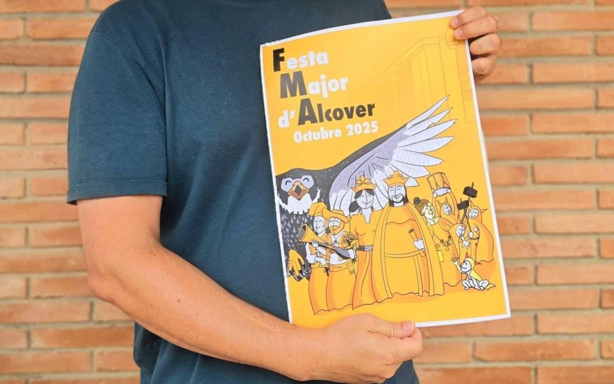 La Festa Major d'Alcover presenta el seu cartell anunciador