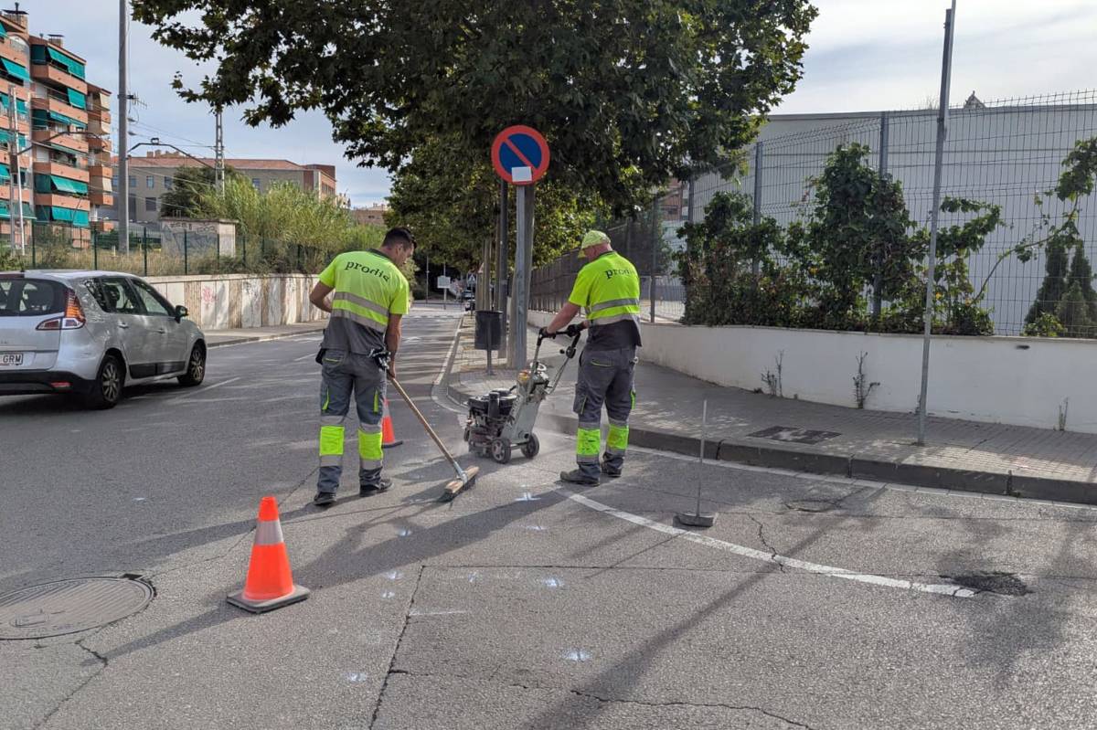 L'Ajuntament inicia la pacificació de l'entorn de l'Escola França