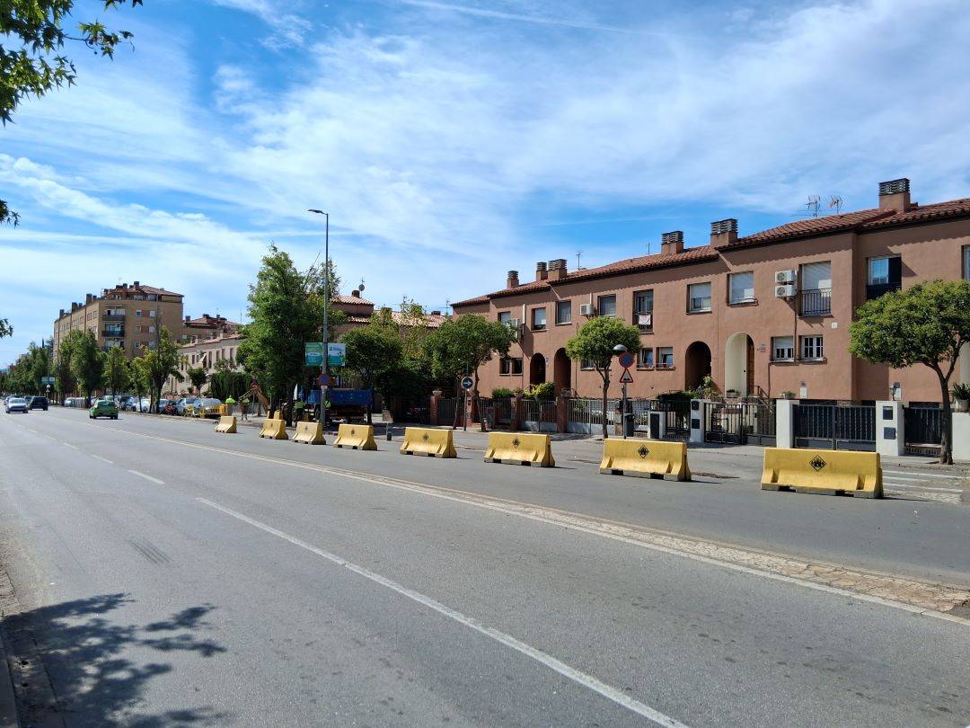 Afectacions a la carretera de Barcelona per obres a Barberà