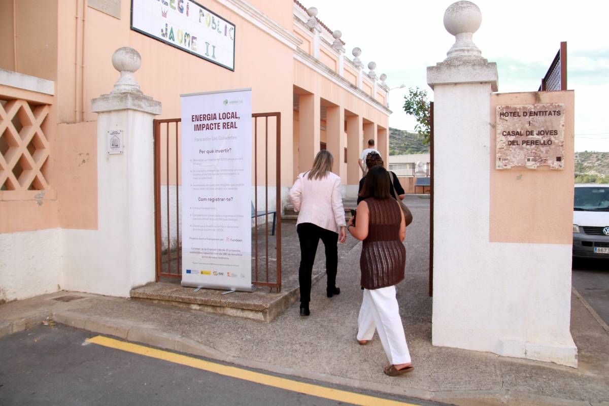 Els promotors del parc eòlic de les Colladetes busquen inversors entre els veïns del Perelló