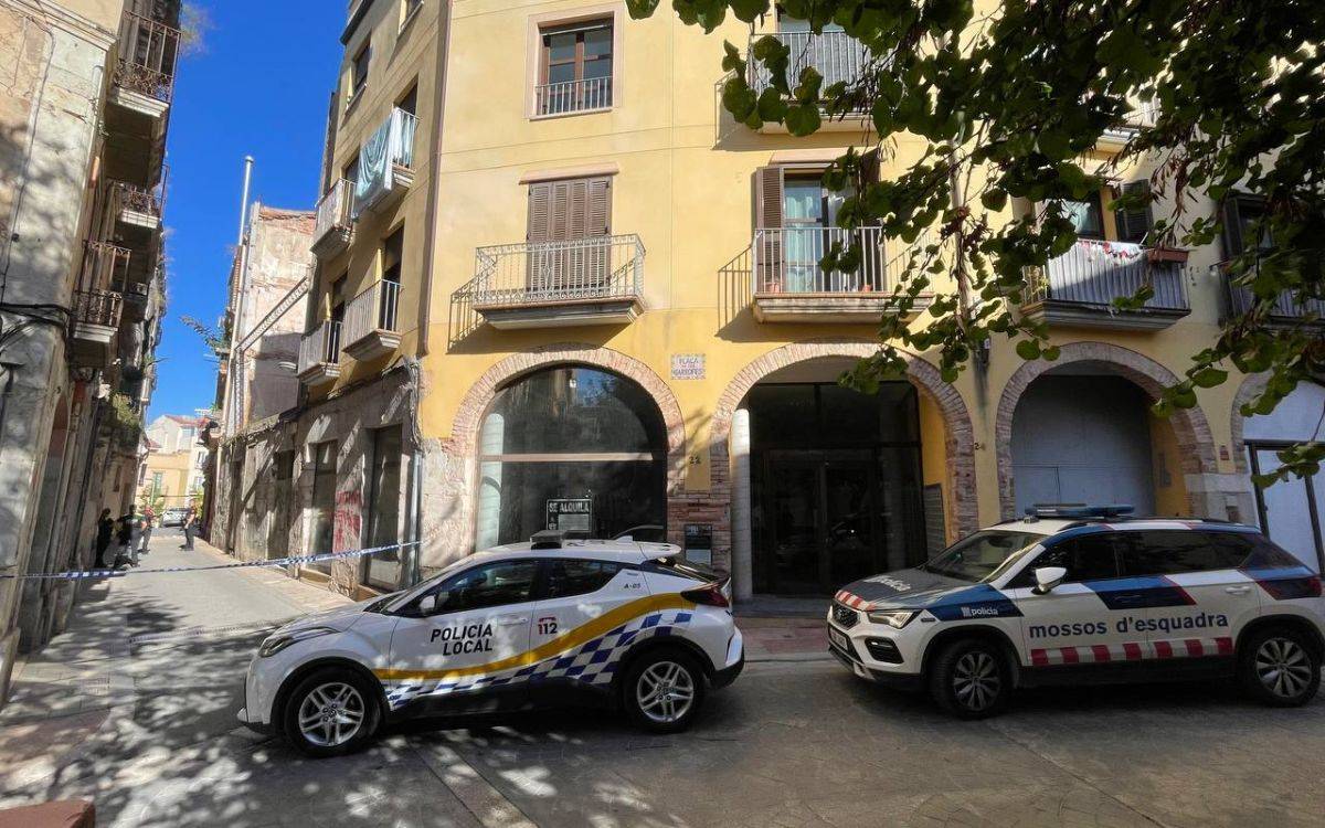 Gran ensurt per un nou esfondrament d'una casa al centre de Valls