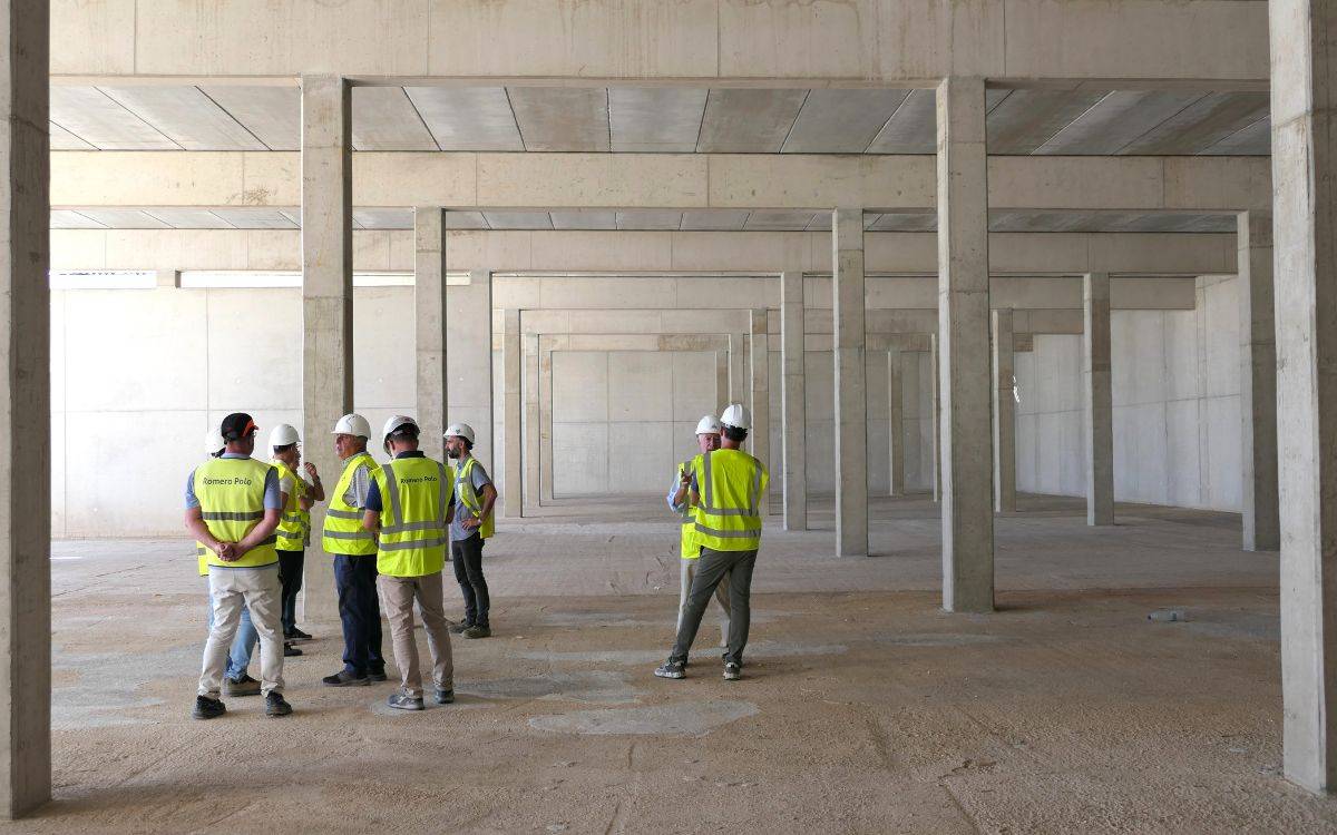 El CAT encara la recta final de les obres de construcció del nou dipòsit de Vila-seca