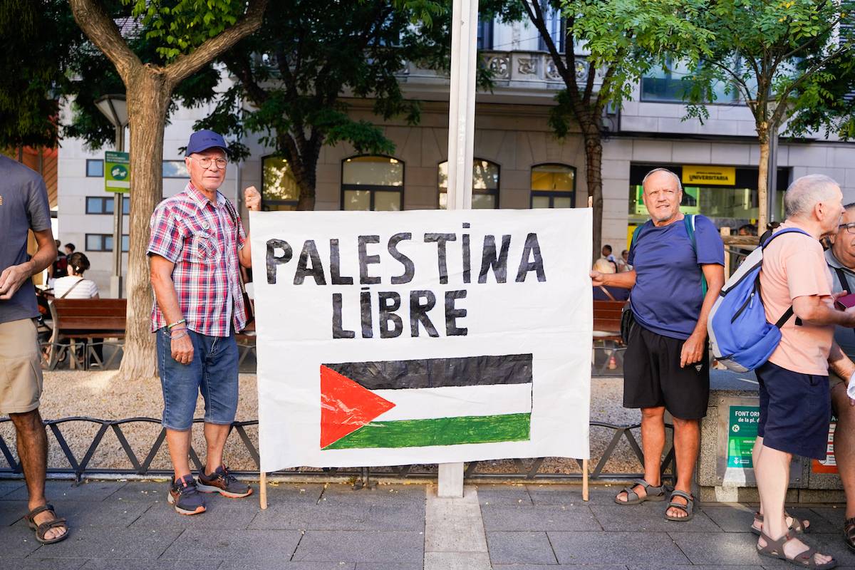 Concentració pro Palestina a Sabadell - David Chao Concentració pro Palestina a Sabadell