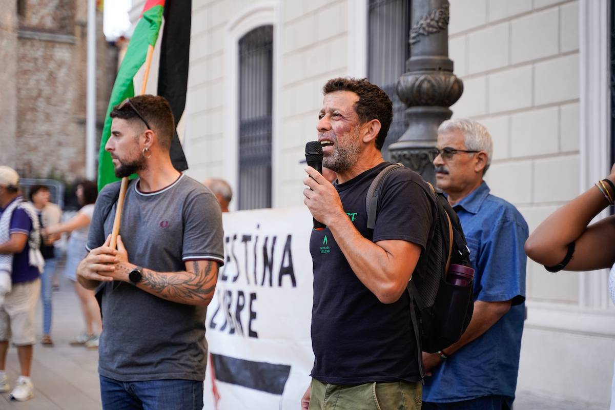Concentració pro Palestina a Sabadell - David Chao Concentració pro Palestina a Sabadell