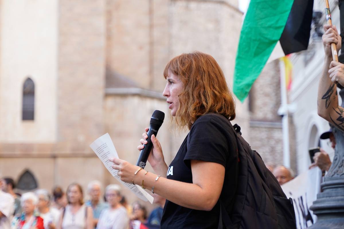 Concentració pro Palestina a Sabadell - David Chao Concentració pro Palestina a Sabadell