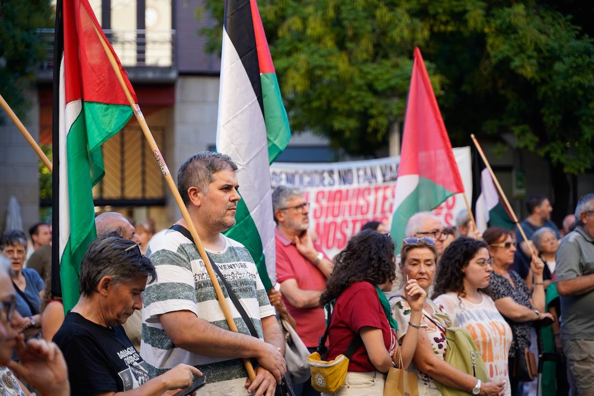 Concentració pro Palestina a Sabadell - David Chao Concentració pro Palestina a Sabadell
