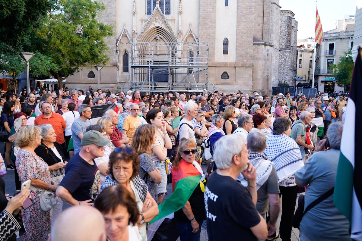Concentració pro Palestina a Sabadell - David Chao Concentració pro Palestina a Sabadell