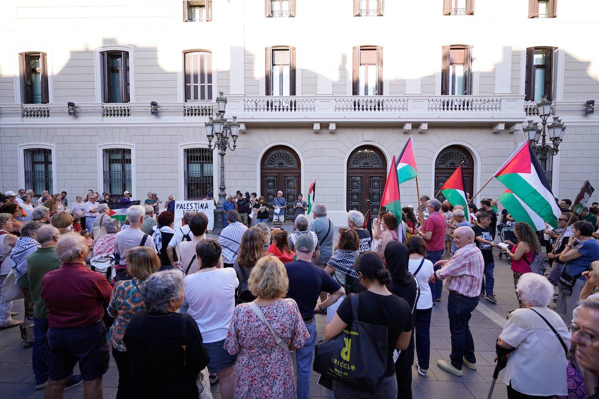 Concentració pro Palestina a Sabadell - David Chao Concentració pro Palestina a Sabadell