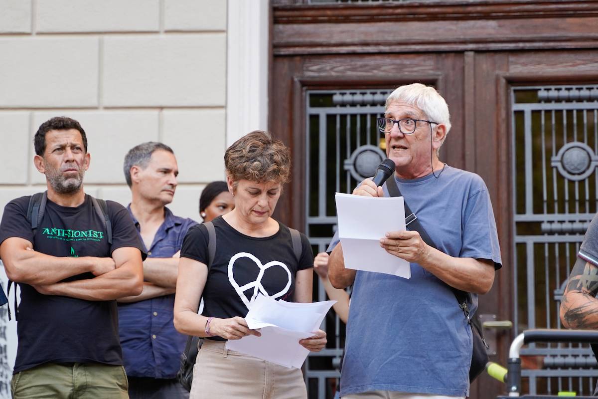Concentració pro Palestina a Sabadell - David Chao Concentració pro Palestina a Sabadell