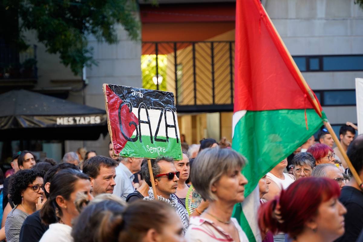 Concentració pro Palestina a Sabadell - David Chao Concentració pro Palestina a Sabadell