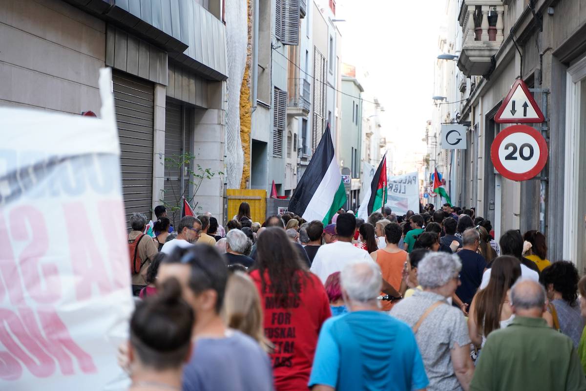 Concentració pro Palestina a Sabadell - David Chao Concentració pro Palestina a Sabadell