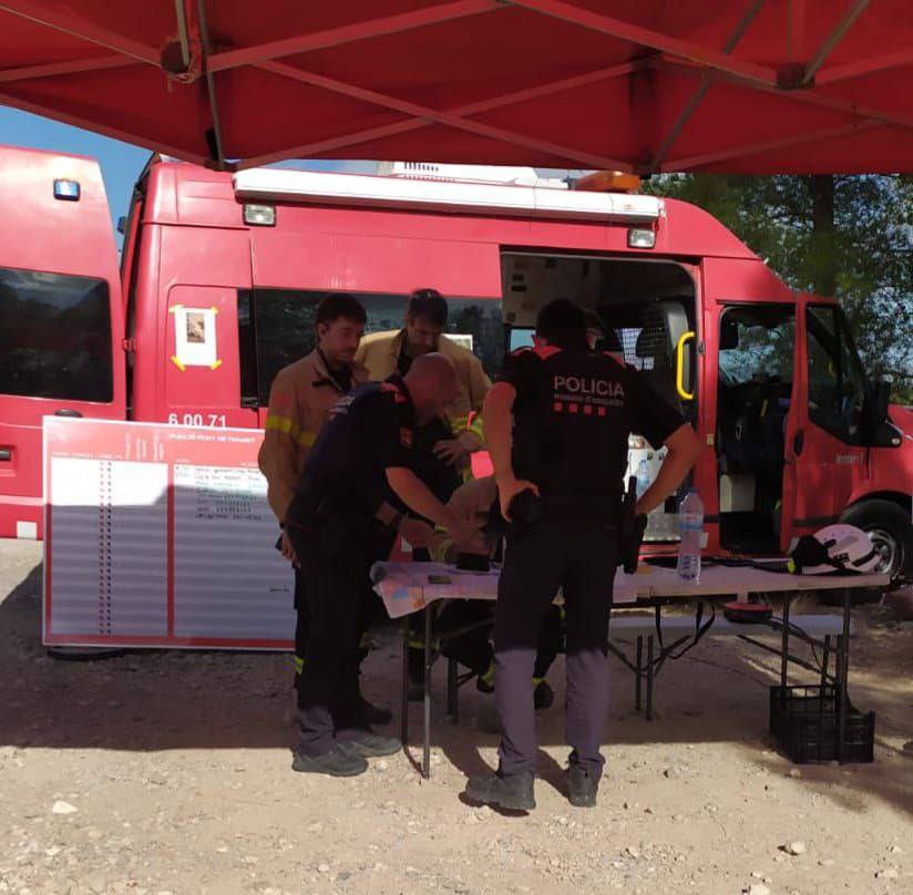Dispositiu amb 40 efectius per trobar una dona anglesa desapareguda a Rasquera