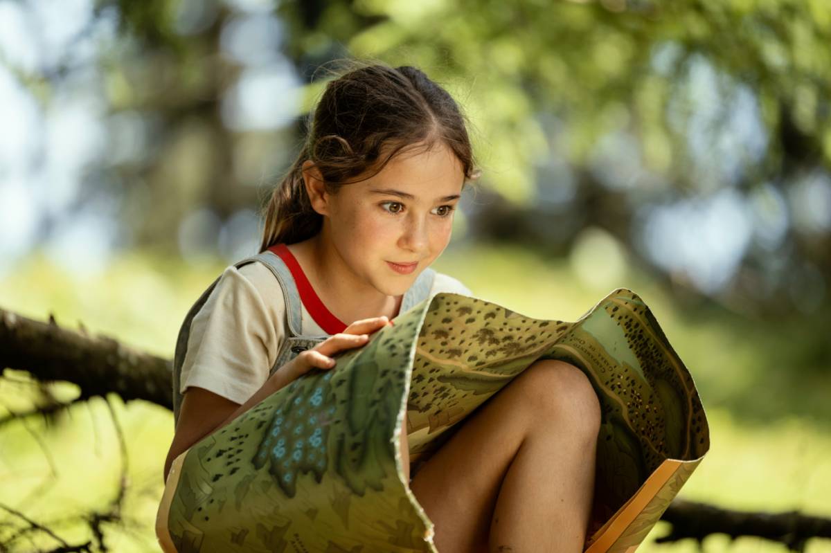 Júlia Raya, estrella del film ‘Campamento Garra de Oso’