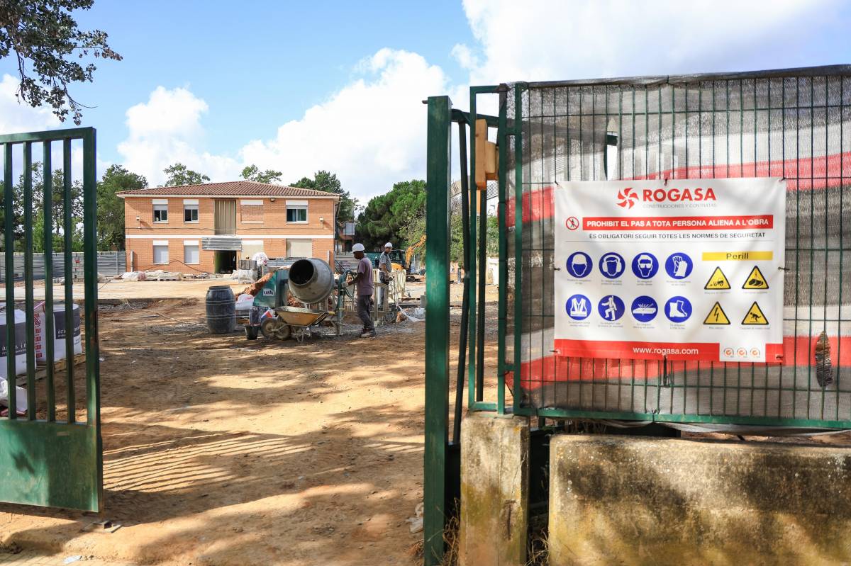 Les obres del Sant Esteve obliguen a traslladar estudiants i modificar horaris a l'inici de curs