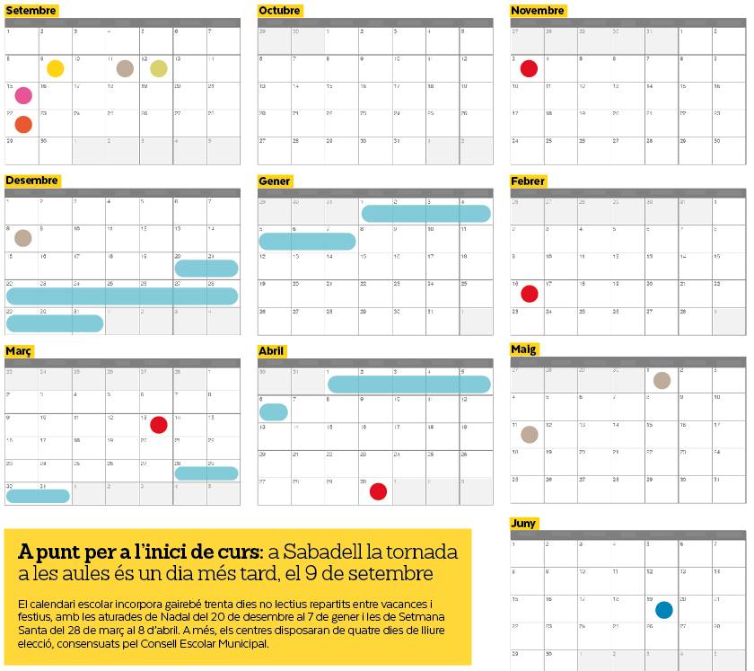 Calendari escolar 2025-2026 - Calendari escolar 2025-2026