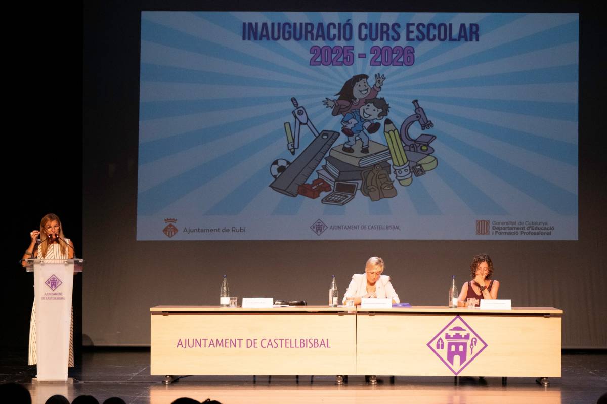 Inici de les obres de l’Escola del Bosc de Rubí