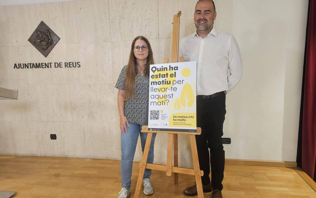Les Jornades de Prevenció del Suïcidi arriben a la 4a edició amb noves activitats i campanya de sensibilització a Reus