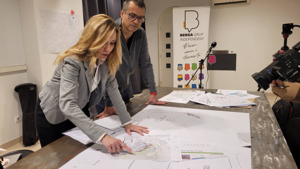 Judit Vinyes i Ramon Minoves expliquen els detalls del seu projecte - Lídia López